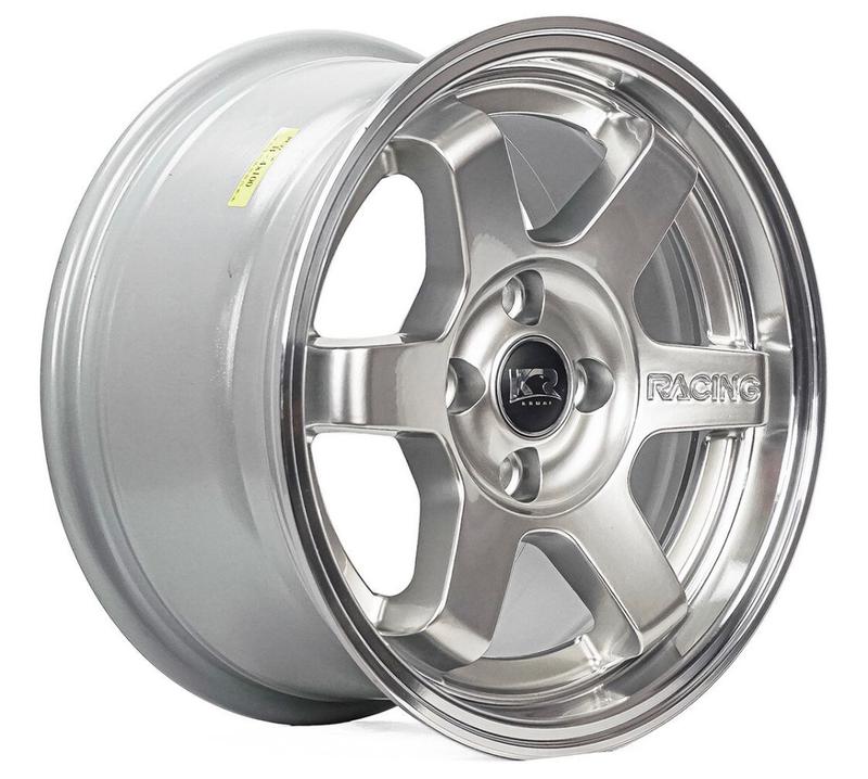 Kit 4 Rodas Aro 15x7,5 4x100 HD Krmai K57 - Roda de Carro
